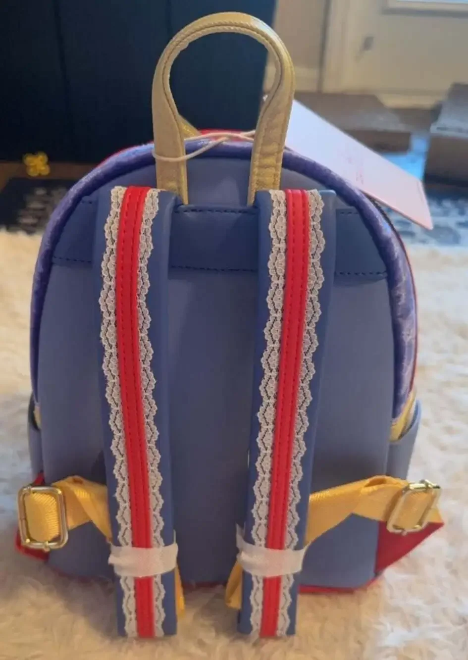 Loungefly Disney Snow‎ White Velvet Mini Backpack